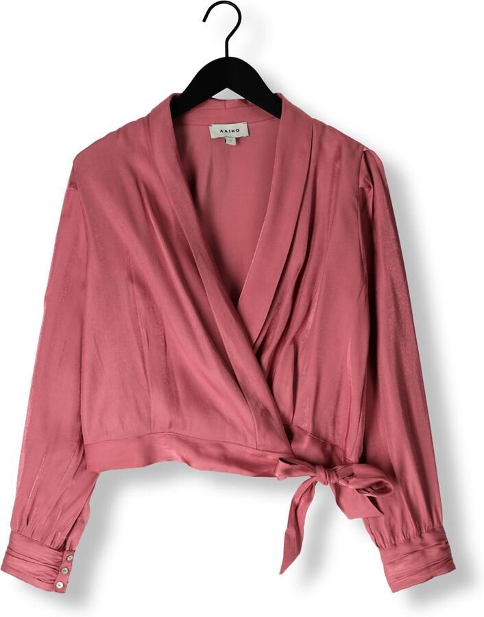 Aaiko Lange Mouw Top Donna VIS 355 Red Dames