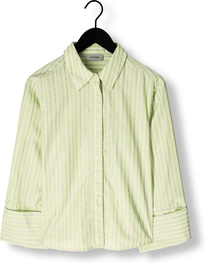 AAIKO Dames Blouses Elda Strass Co 599 Groen - Foto 2
