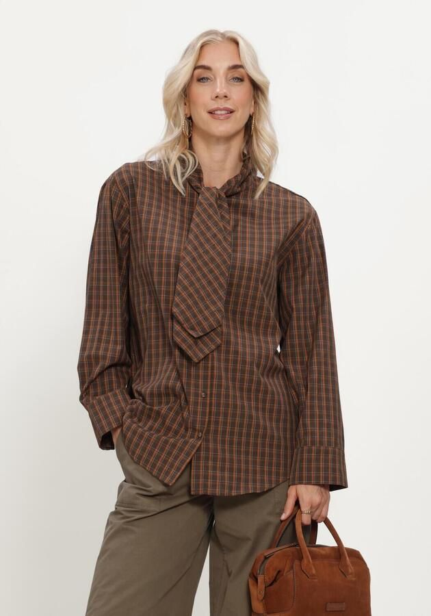 AAIKO Dames Blouses Janesse Co 532 Bruin