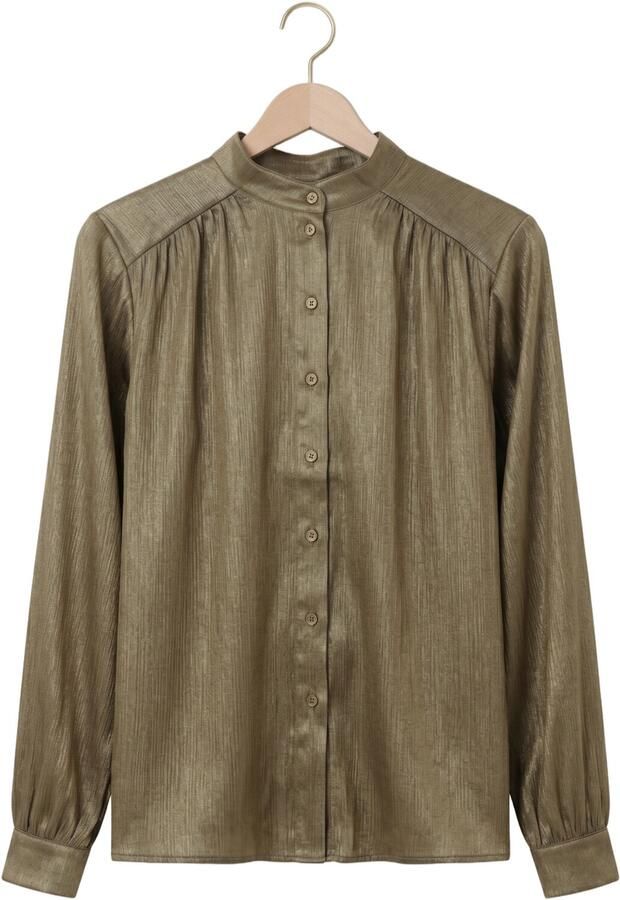 AAIKO Dames Blouses Liv Pes 516 Brons - Foto 4