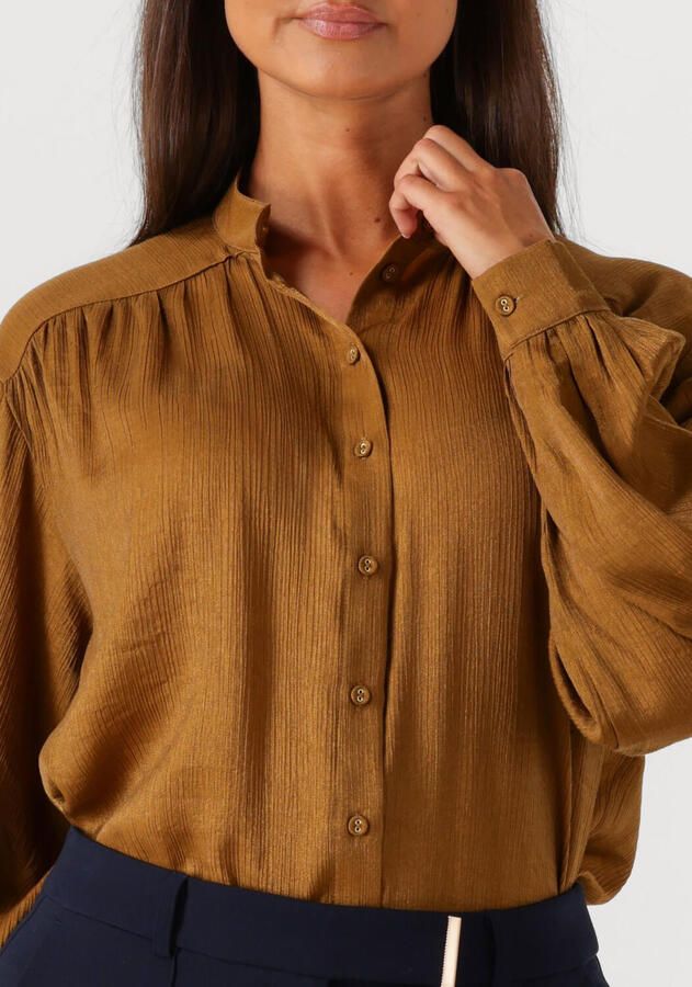 AAIKO Dames Blouses Liv Vis 516 Oker - Foto 2