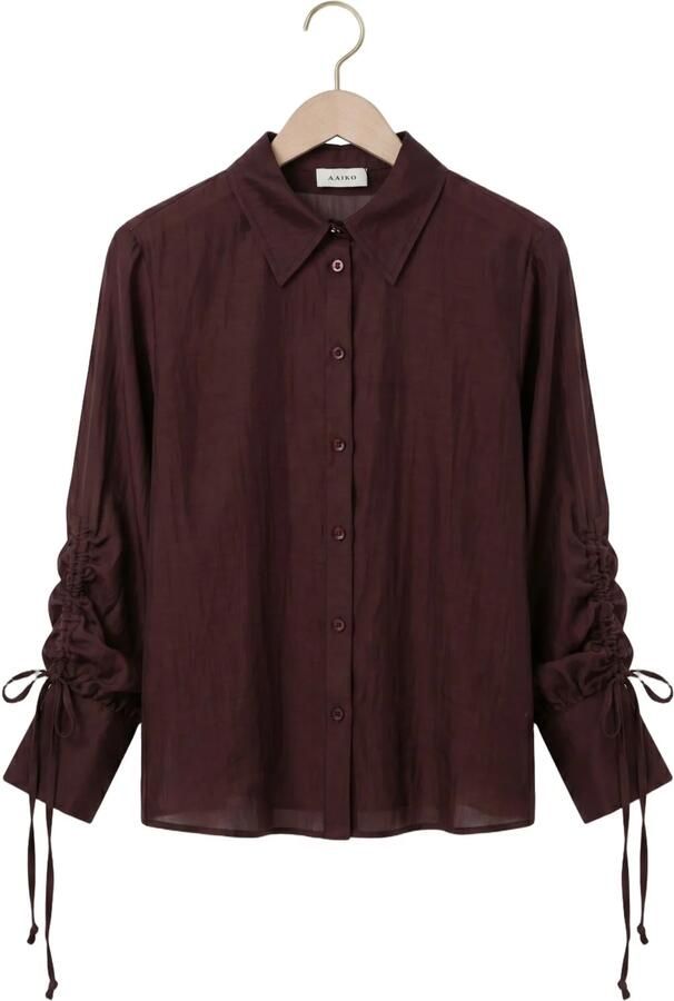 AAIKO Dames Blouses Marel Lyo 512 Bordeaux - Foto 4
