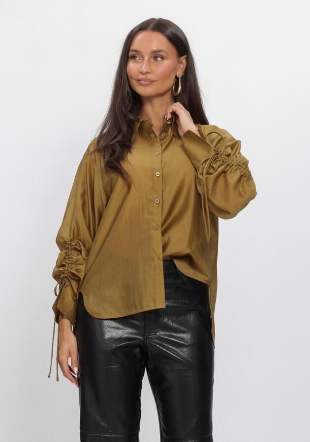 AAIKO Dames Blouses Marel Lyo 512 Olijf