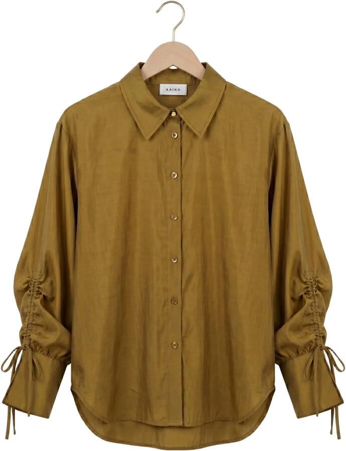 AAIKO Dames Blouses Marel Lyo 512 Olijf - Foto 2