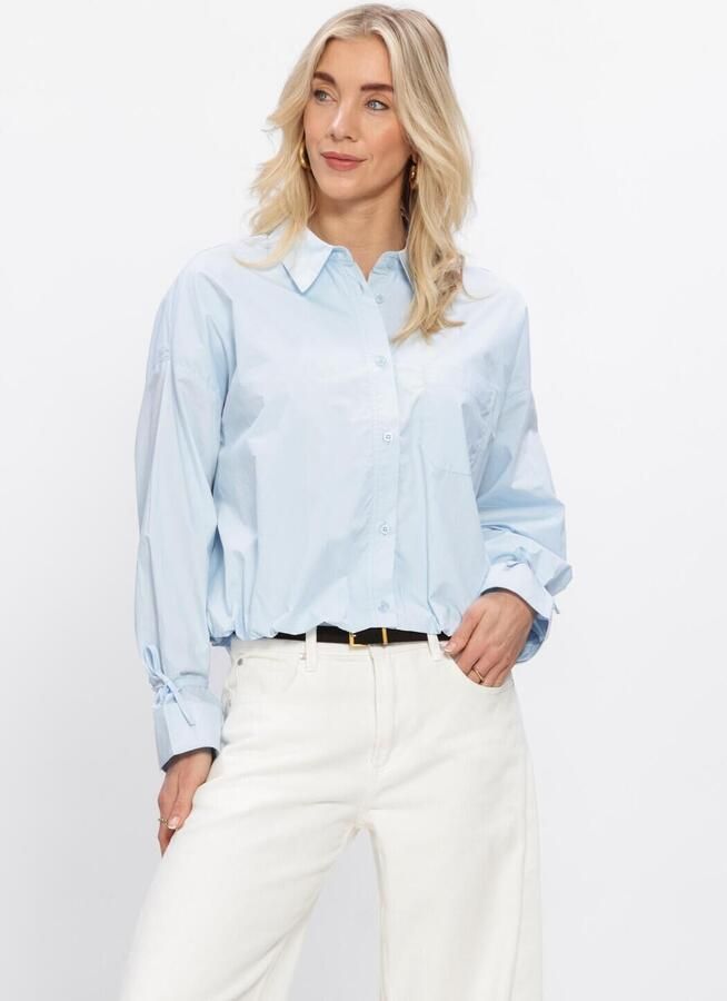 AAIKO Dames Blouses Mikkie Co 538 Lichtblauw