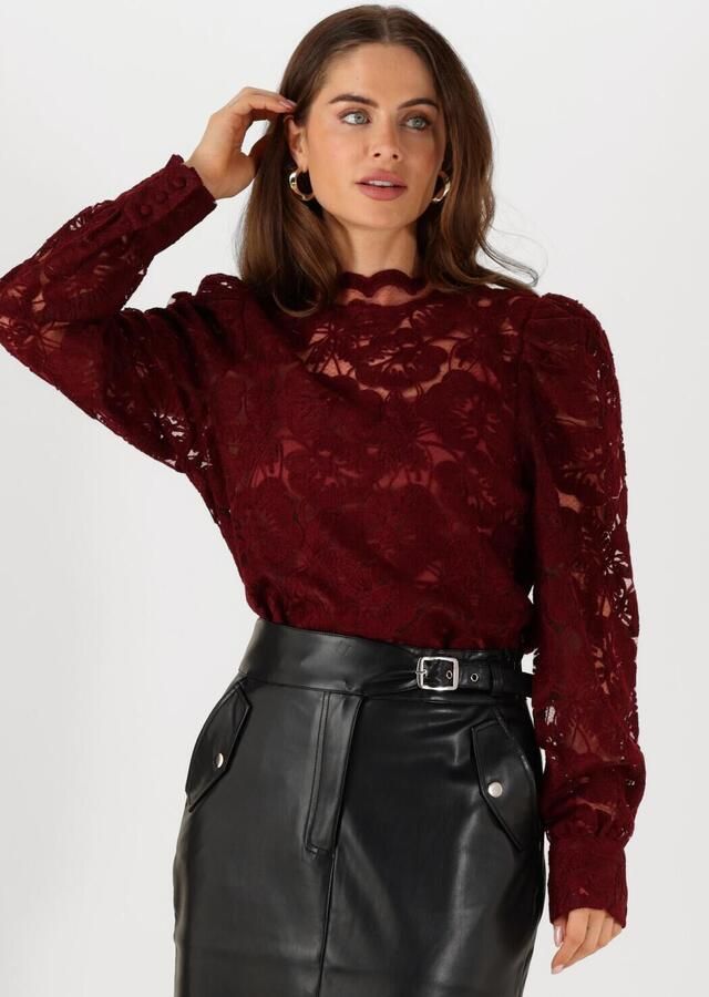 Aaiko Lange mouw blouse in Muze stijl Red Dames - Foto 4