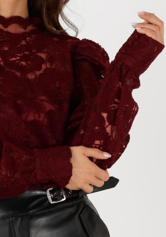 Aaiko Lange mouw blouse in Muze stijl Red Dames - Foto 2