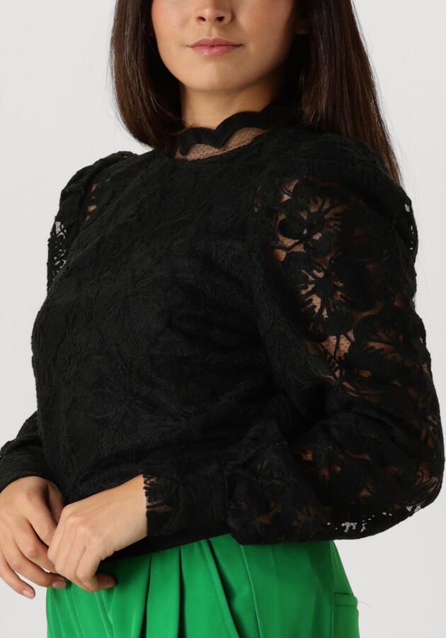 Aaiko Veelzijdige Muze PES 566 Blouse Black Dames