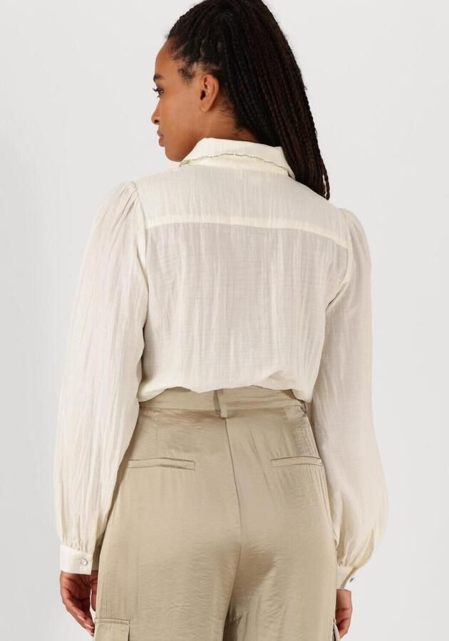 AAIKO Dames Blouses Pillar Chain Twisted Ten 507 Ecru