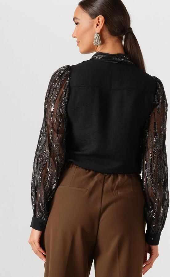 AAIKO Dames Blouses Pillar Paillette Pes 522 Zwart - Foto 3