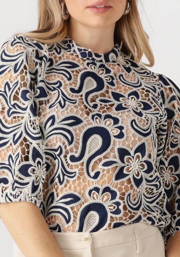 Aaiko Korte Mouw Top Shaila Multicolor Dames - Foto 2