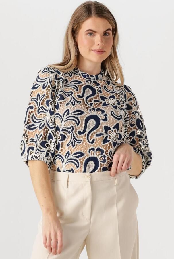 Aaiko Korte Mouw Top Shaila Multicolor Dames - Foto 4