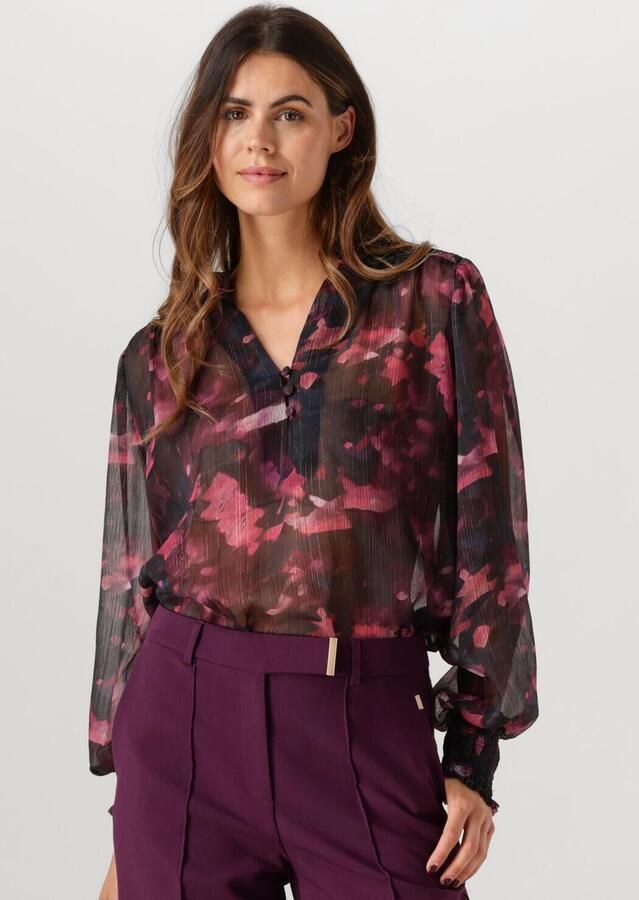 AAIKO Dames Blouses Stella Winter Bloom Roze - Foto 4