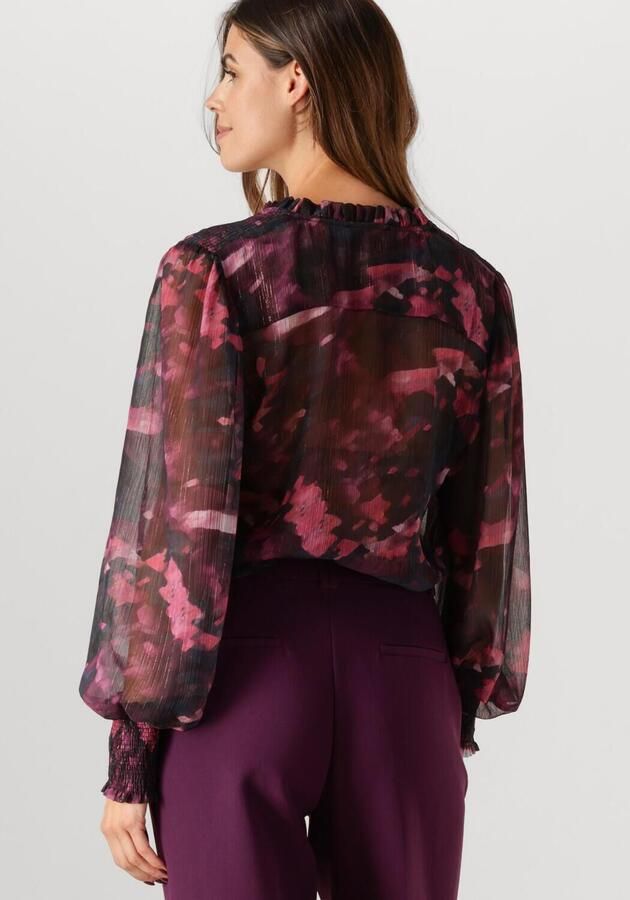 AAIKO Dames Blouses Stella Winter Bloom Roze - Foto 2