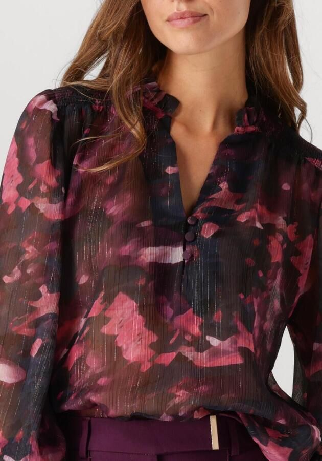 AAIKO Dames Blouses Stella Winter Bloom Roze - Foto 3