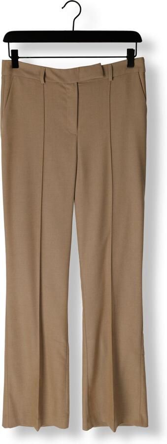 Aaiko Taupe Twill Broek Chantalle Stijl Beige Dames - Foto 2
