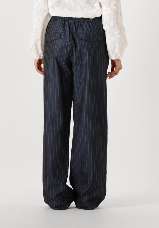 AAIKO Dames Broeken Esila Pinstripe Co 510 Donkerblauw - Foto 2