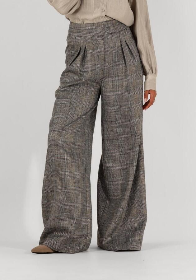 AAIKO Dames Broeken Frederique Tweed Vis 540 Zwart - Foto 3