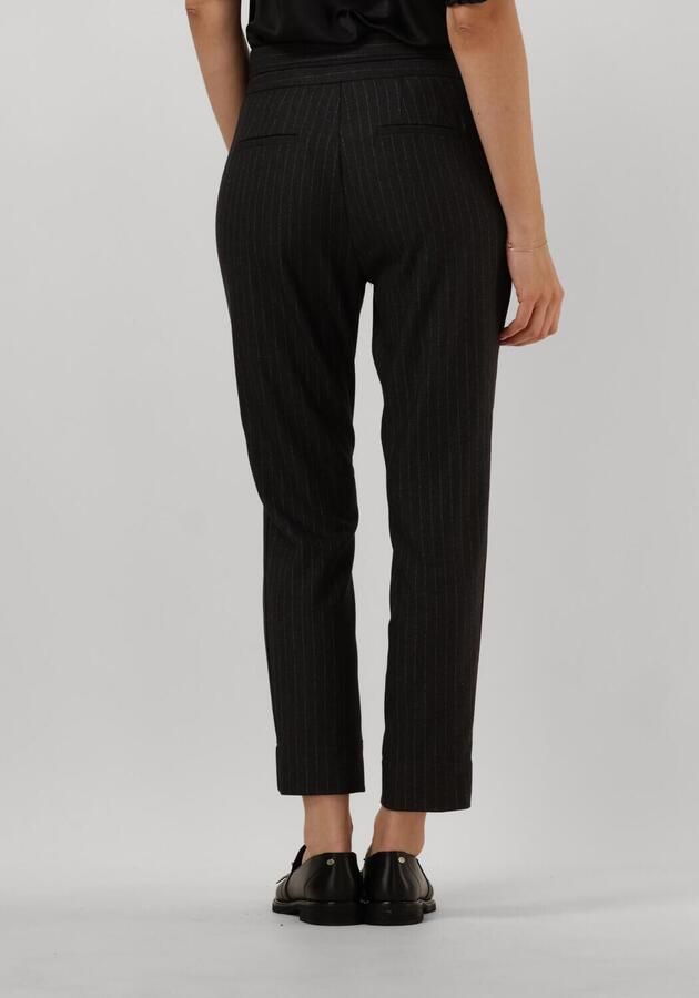 AAIKO Dames Broeken Parene Pinstripe Vis 548 Zwart