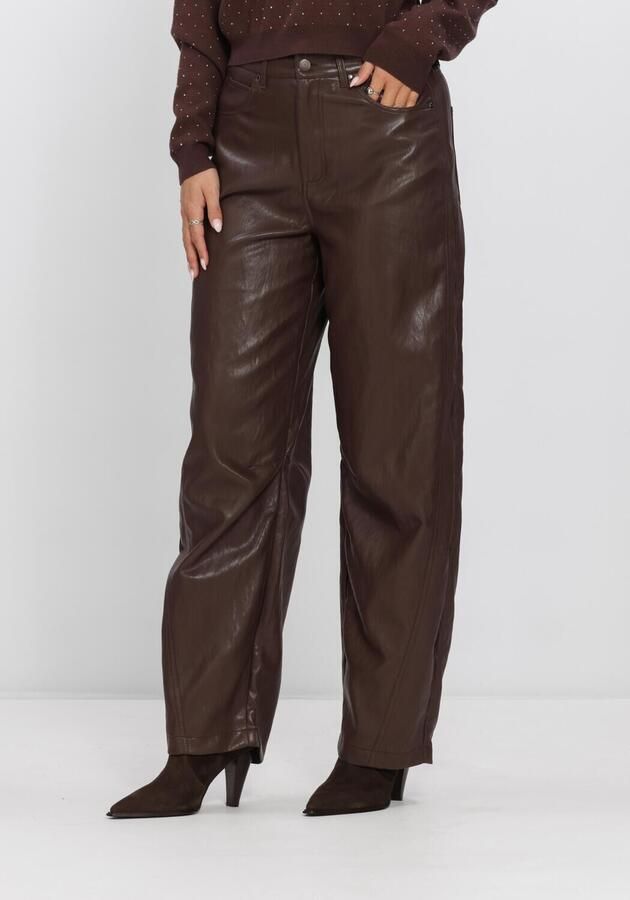 AAIKO Dames Broeken Quin Pu 689 Bruin