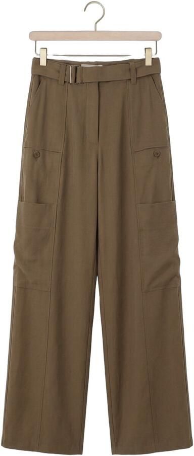Aaiko relaxed regular waist casual broek bruin - Foto 4