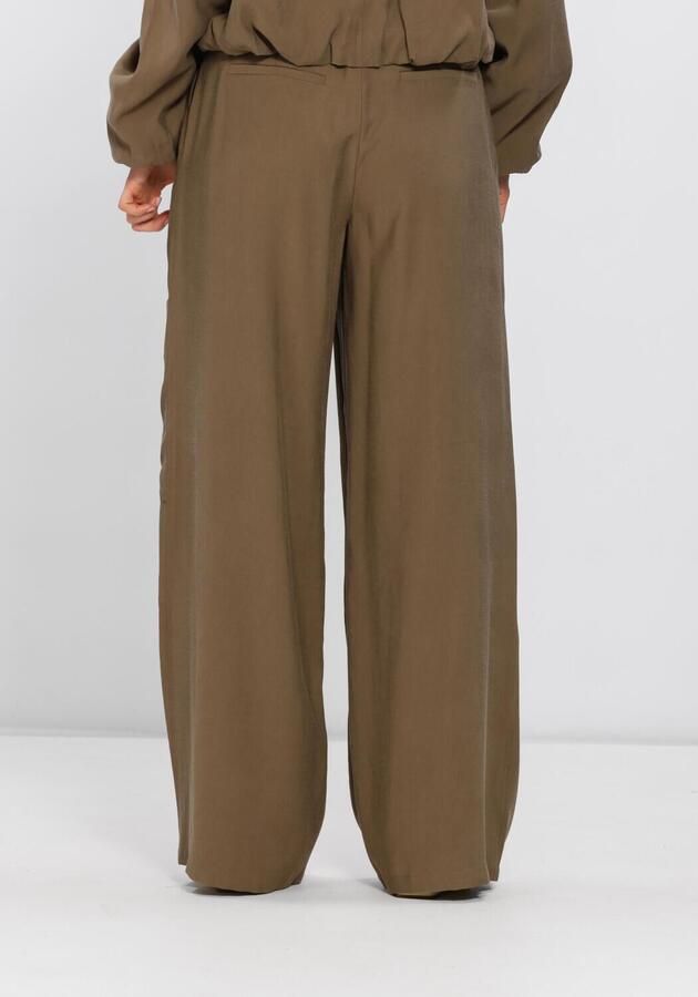 Aaiko relaxed regular waist casual broek bruin - Foto 2