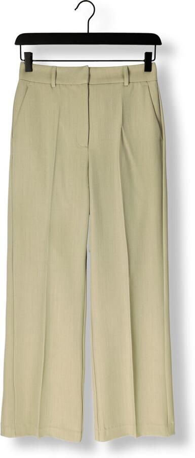 Aaiko straight high waist pantalon groen - Foto 3