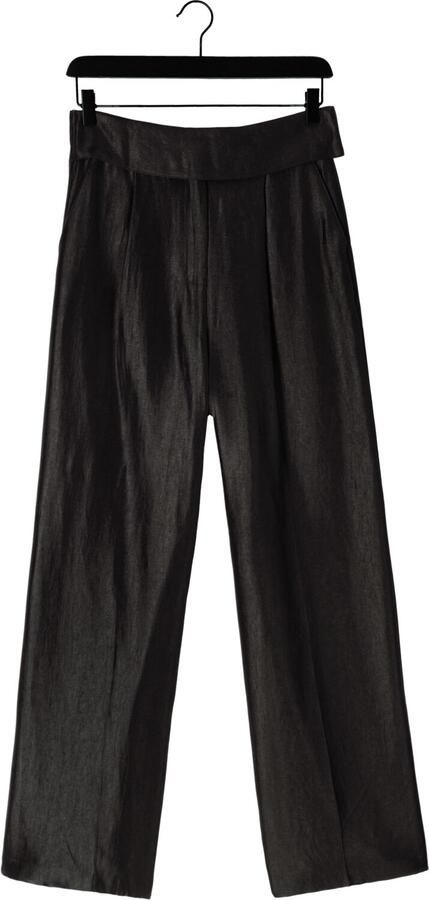 AAIKO Dames Broeken Rocia Twill Shine Vis 545 Zwart - Foto 2