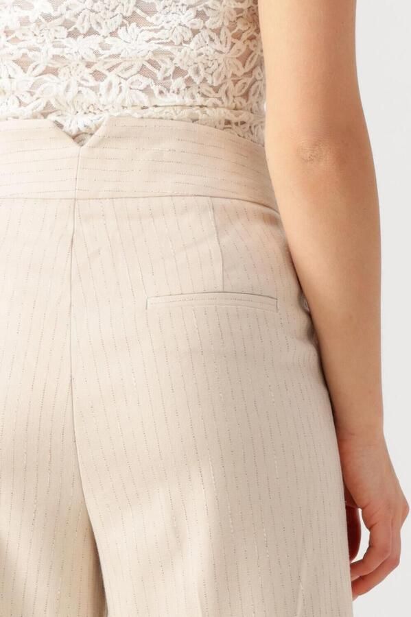 AAIKO Dames Broeken Sonja Stripe Vis 526 Beige - Foto 2