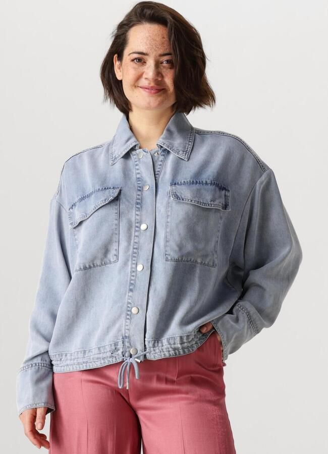 AAIKO Dames Jassen Karie Tencel Ten 549 Lichtblauw - Foto 4