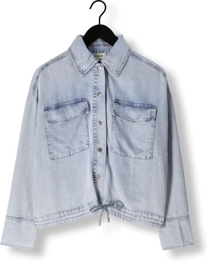 AAIKO Dames Jassen Karie Tencel Ten 549 Lichtblauw - Foto 1