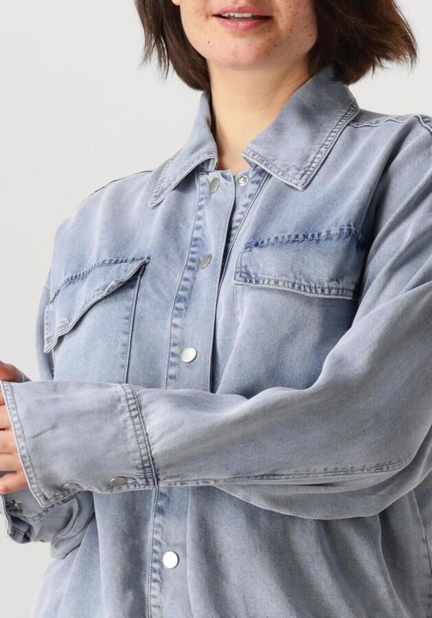 AAIKO Dames Jassen Karie Tencel Ten 549 Lichtblauw - Foto 3