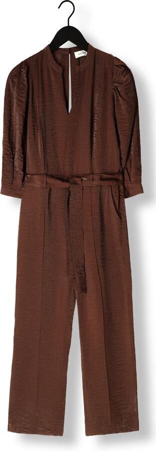 AAIKO Dames Jumpsuits Hellen Shine Vis 521 Bruin - Foto 3