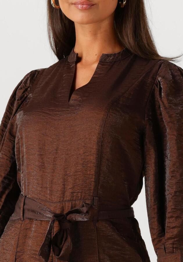 AAIKO Dames Jumpsuits Hellen Shine Vis 521 Bruin - Foto 2