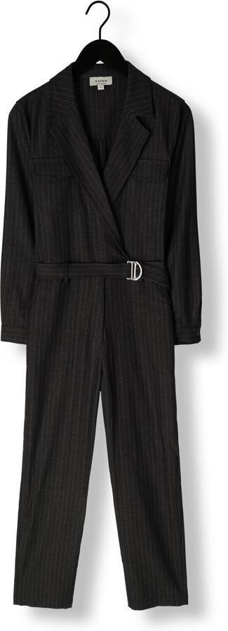 AAIKO Dames Jumpsuits Jessie Pinstripe Vis 548 Zwart - Foto 3