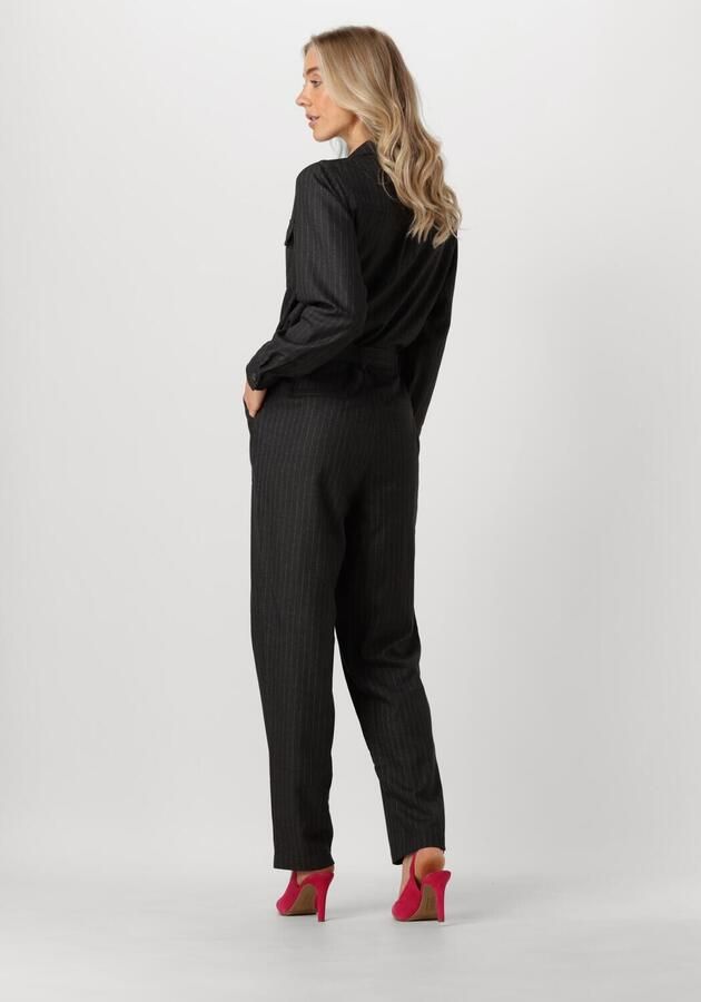 AAIKO Dames Jumpsuits Jessie Pinstripe Vis 548 Zwart
