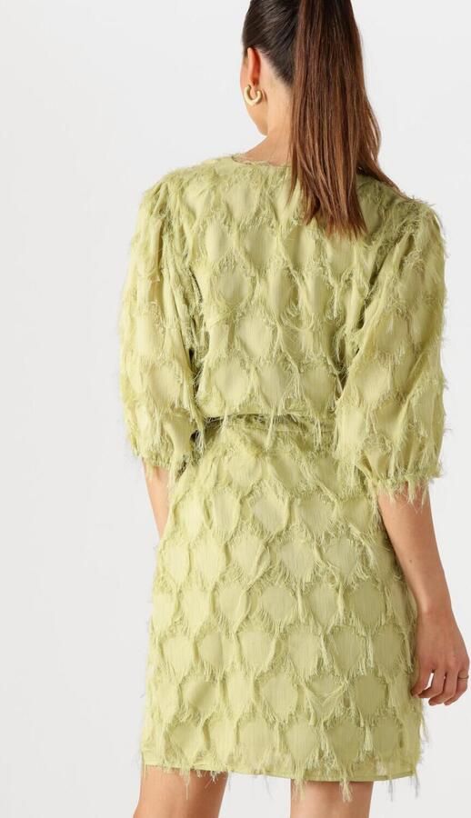 AAIKO Dames Jurken Florica Fringe Pes 482 Khaki - Foto 2