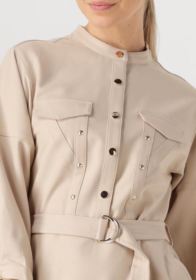 AAIKO Dames Jurken Jana Vis 565 Beige