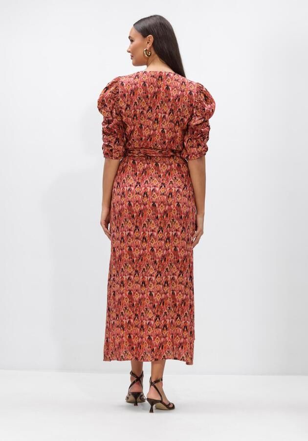 AAIKO Dames Jurken Pida Ikat Vis 512 Multi - Foto 3