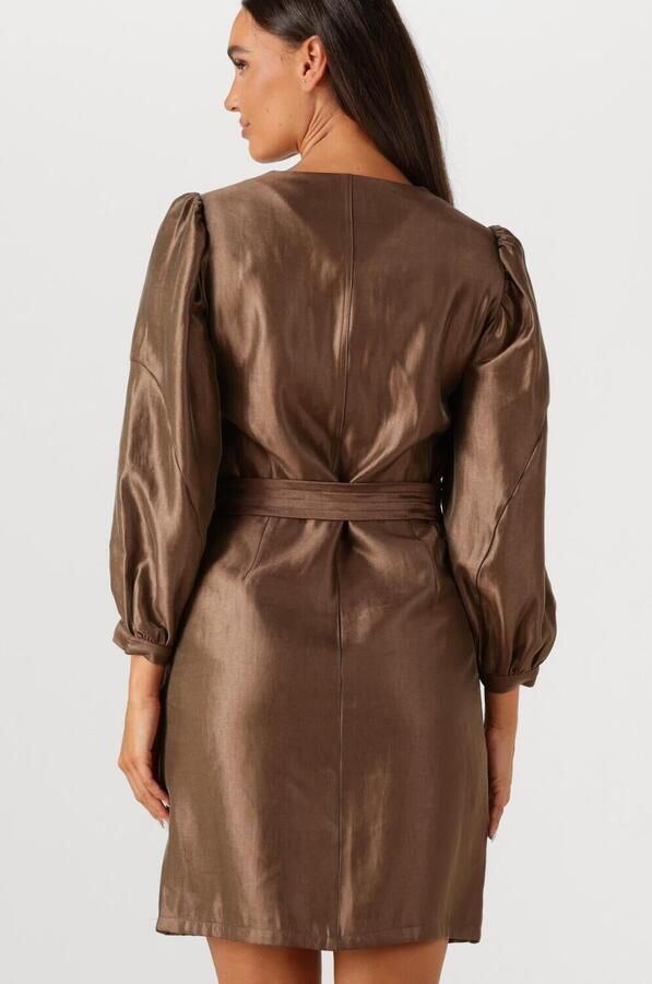 AAIKO Dames Jurken Semira Crinkle Vis 545 Bruin - Foto 2