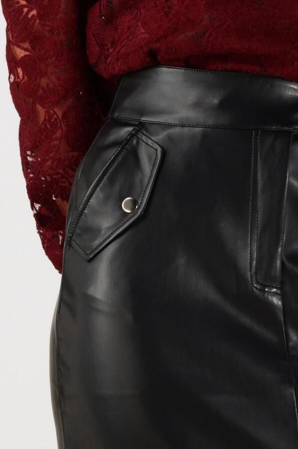 Aaiko Elegante Zwarte Midi Rok Black Dames - Foto 2