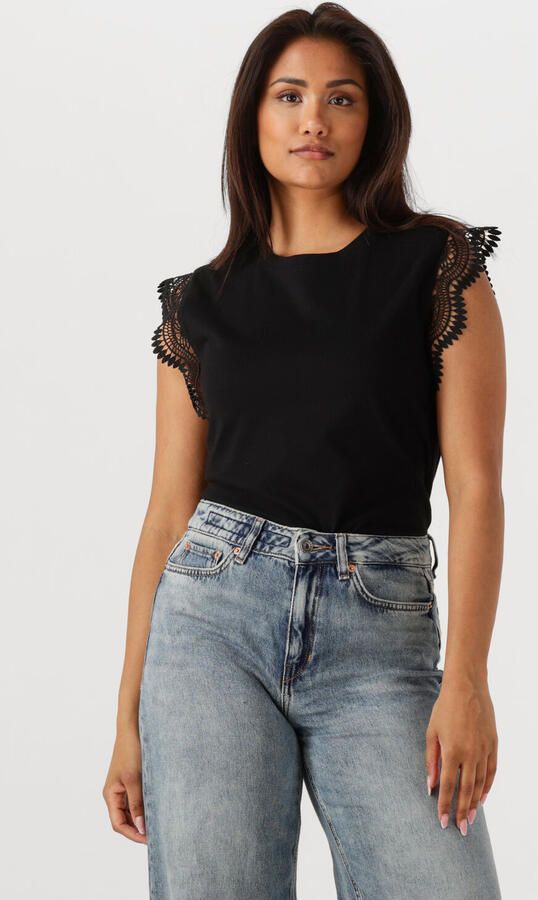 AAIKO Dames Tops & T-shirts Cora Fancy Co 144 Zwart - Foto 4