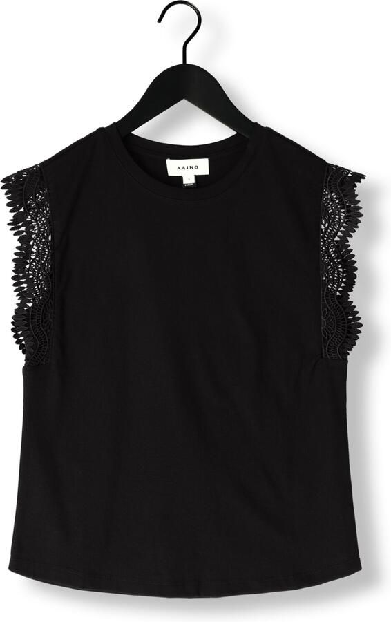 AAIKO Dames Tops & T-shirts Cora Fancy Co 144 Zwart - Foto 3