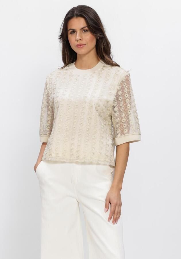 AAIKO Dames Tops & T-shirts Julice Ny 521 Creme