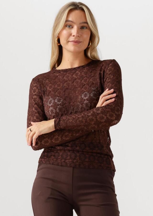 AAIKO Dames Tops & T-shirts Mason Co 155 Bruin - Foto 4