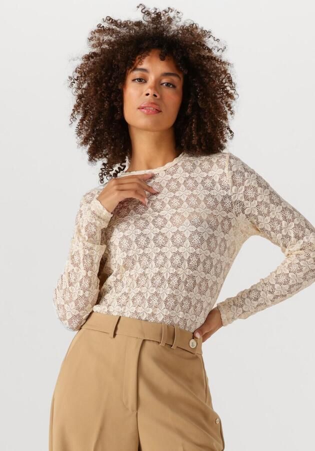 AAIKO Dames Tops & T-shirts Mason Co 155 Ecru - Foto 4