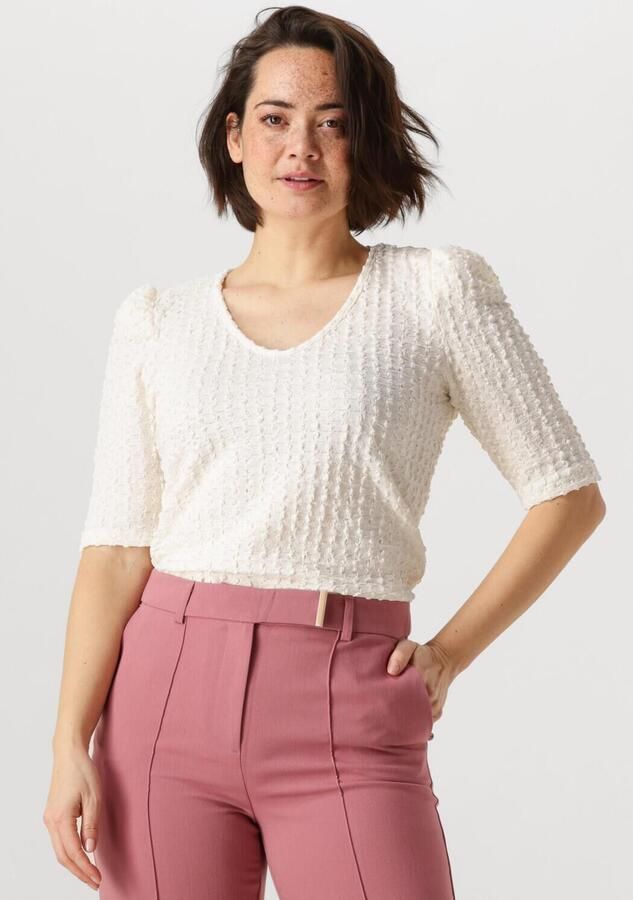 Aaiko Lange Mouw Top Nynke PA 601 Beige Dames - Foto 4