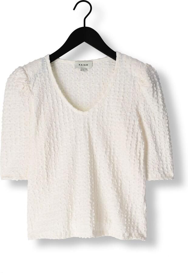 Aaiko Lange Mouw Top Nynke PA 601 Beige Dames - Foto 3