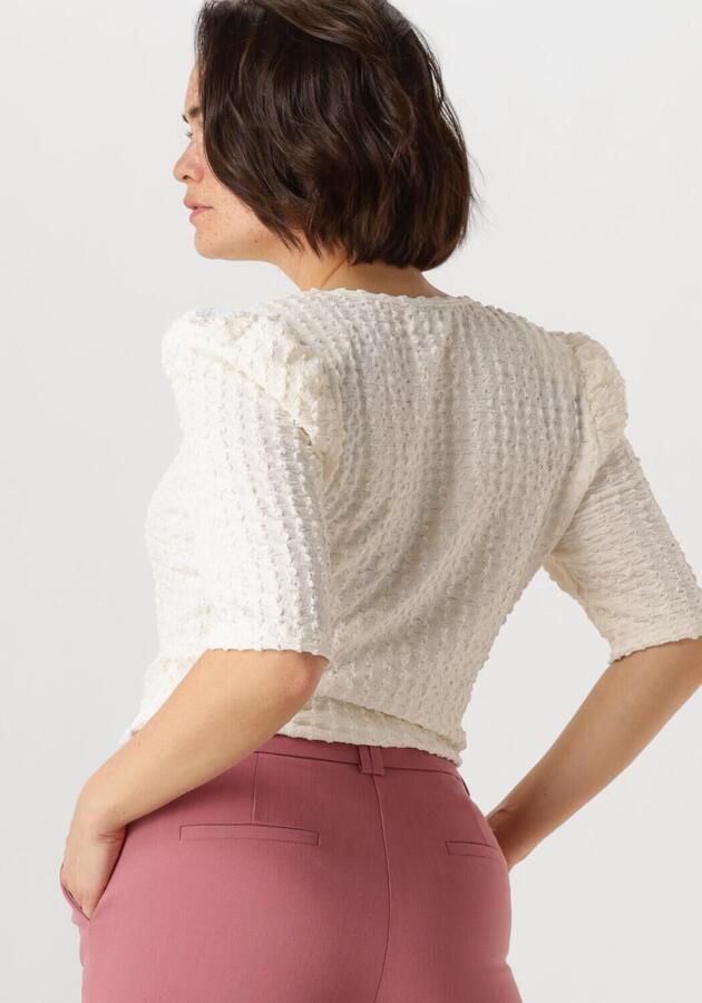 Aaiko Lange Mouw Top Nynke PA 601 Beige Dames