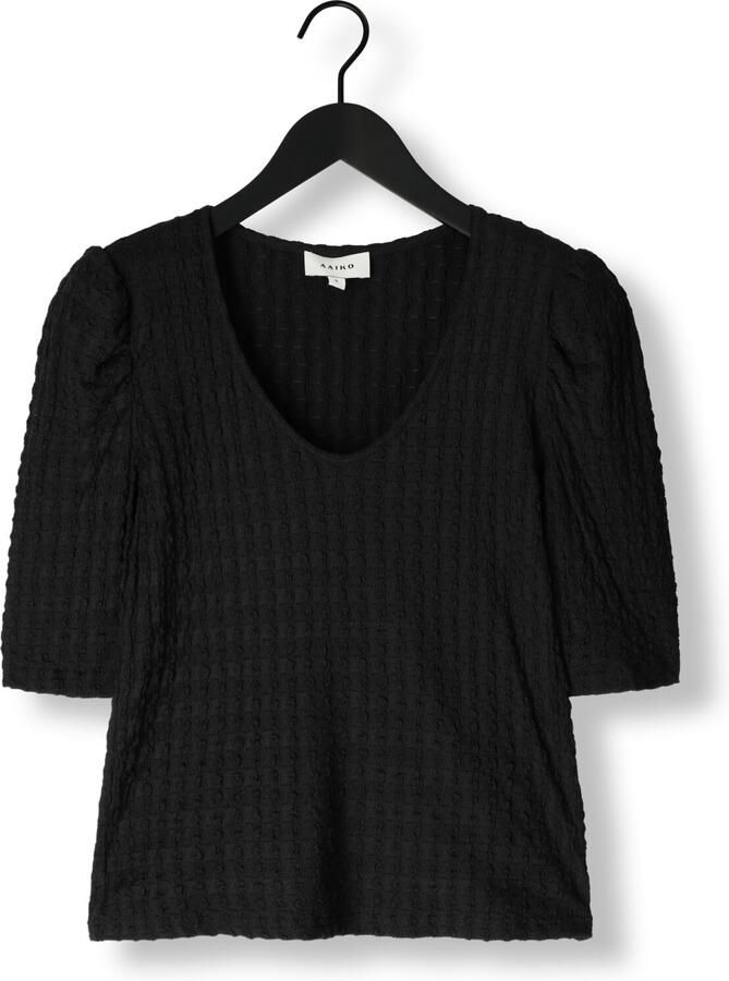 AAIKO Dames Tops & T-shirts Nynke Pa 601 Zwart